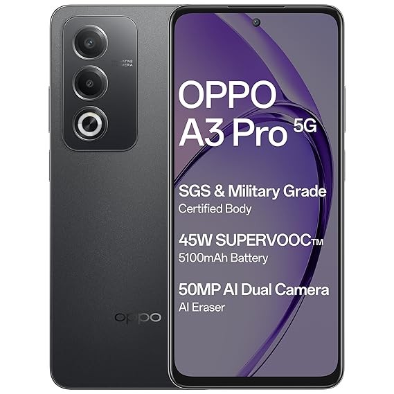 OPPO A3 Pro 5G 8GB RAM, 128GB Storage